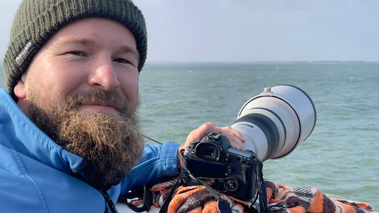 Jeroen Hoekendijk, vrijwilliger van SOS Dolfijn