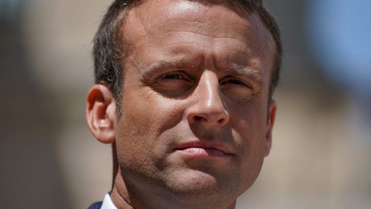 Emmanuel Macron. Beeld anp