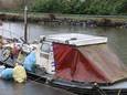 Le bateau dans lequel les victimes ont été retrouvées.