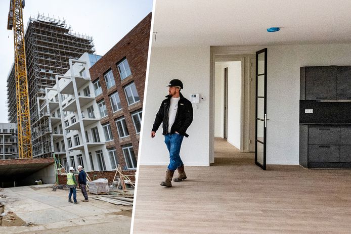 De eerste appartementen van Living-Inn in Nijmegen-Noord zijn bijna af. Maar er kan niet in gewoond worden wegens stroomproblemen in de hele wijk.