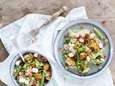 Wat Eten We Vandaag: Couscoussalade met falafel en sperziebonen