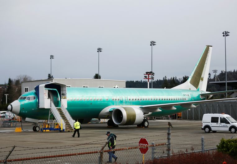 Boeing gooit de handdoek en stopt met productie van 737 MAX. Beeld REUTERS