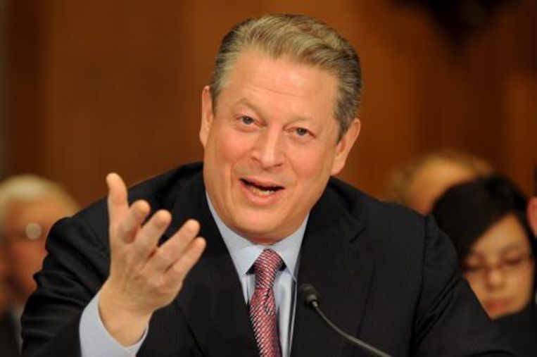 Nobelprijswinnaar Al Gore komt met een vervolg op zijn milieubestseller An Inconvenient Truth (Een ongemakkelijke waarheid). In Our Choice (Onze keuze) komt de voormalige Amerikaanse vicepresident met oplossingen voor het broeikaseffect. Foto ANP Beeld 