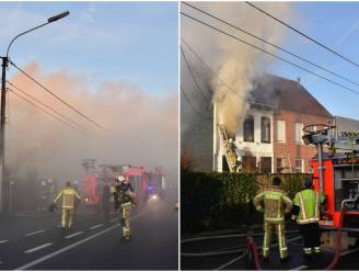 VIDEO: Loft en appartement vernield bij hevige brand in Ingelmunster