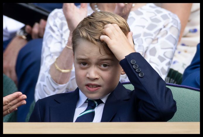 Il principe Giorgio in costume a Wimbledon.