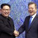 Praten over vrede Korea-oorlog, terwijl Kim raketten afschiet