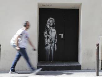 Dieven stelen werk Banksy aan Bataclan