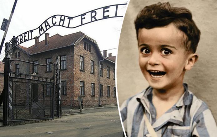 De vierjarige Istvan Reiner werd niet lang na deze foto geëxecuteerd in Auschwitz.