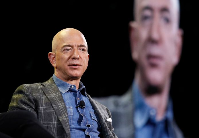 Jeff Bezos, oprichter van webwinkelconcern Amazon.