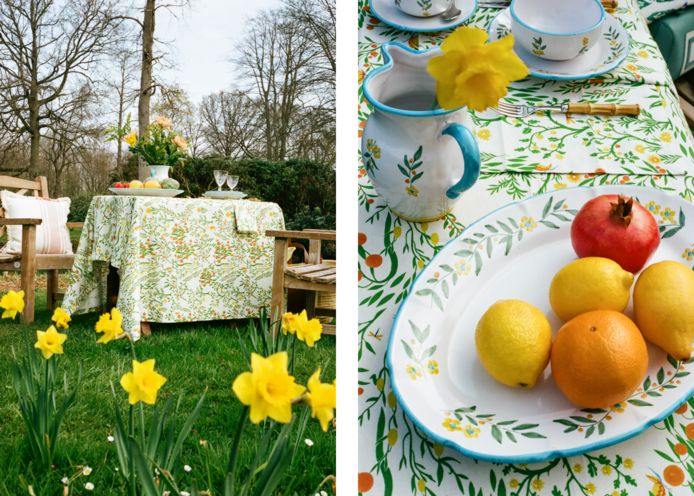 "Ik geef de voorkeur aan mooie narcissen - de paasbloemen bij uitstek."