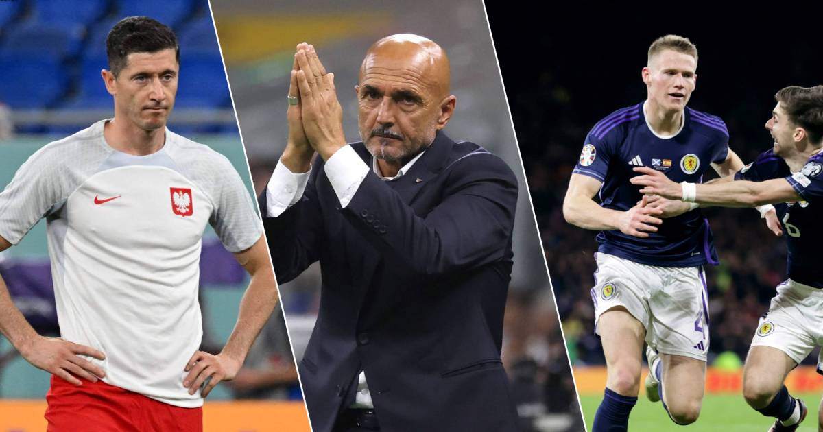 “Neglected football” makes life difficult for Spain and Lewandowski shivers: these are the surprises in the European Championship qualifiers so far |  Foreign football