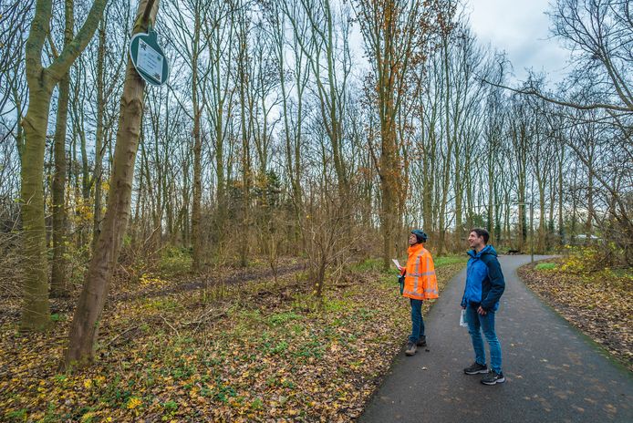 Kerstballen zoektocht van de Papaver in de Delftse Hout
Christian en Robin