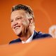 Bondscoach Louis van Gaal in zijn eerste persconferentie: ‘Wie zou het anders moeten doen?’