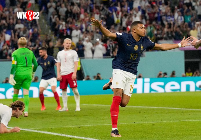 Kylian Mbappé dikte z'n WK-totaal aan tot 7 goals.