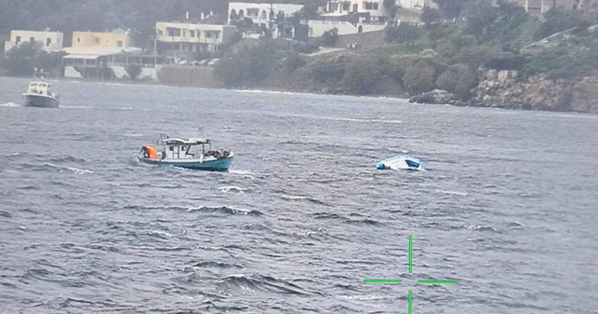 Vier kinderen omgekomen bij ongeluk met migrantenboot bij Grieks eiland.