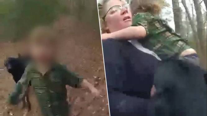 KIJK. Vierjarige jongen verdwaalt in het bos: trouwe viervoeter wijkt geen seconde van zijn zijde en kan politie alarmeren
