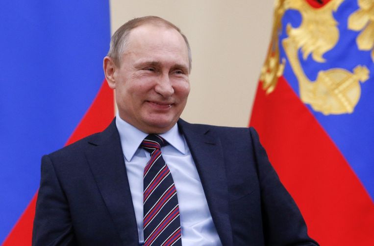 Russische president Poetin. Beeld afp