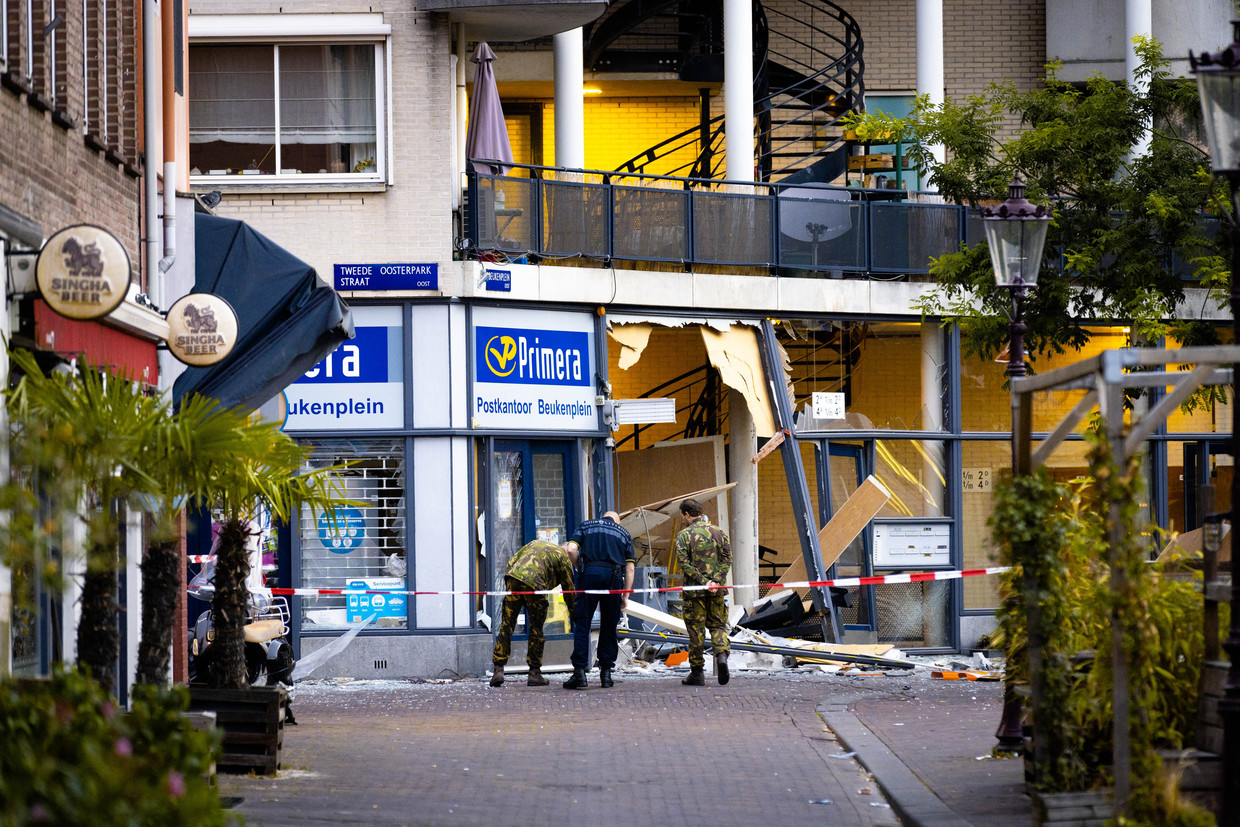 De schade aan het pand is groot. Beeld ANP /  Novum RegioFoto