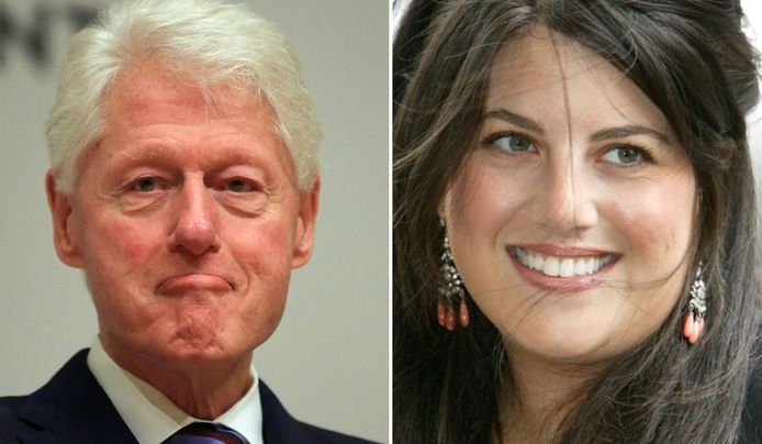 Bill Clinton en Monica Lewinsky