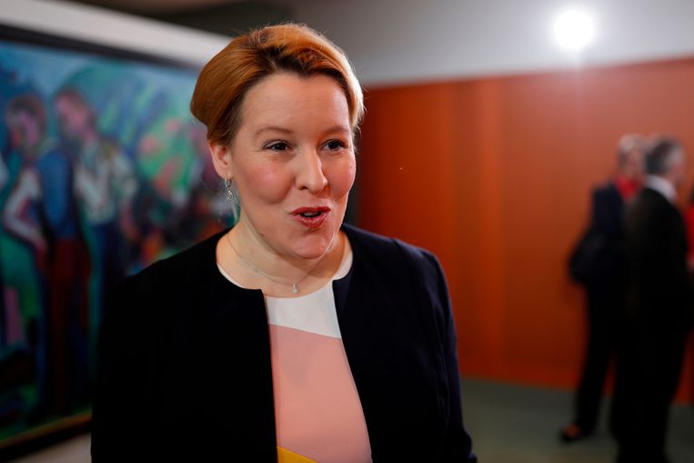 De Duitse minister Franziska Giffey Beeld AFP