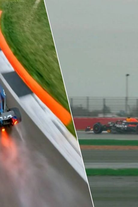 Des images à couper le souffle: Max Verstappen filmé par le drone le plus rapide du monde à Silverstone