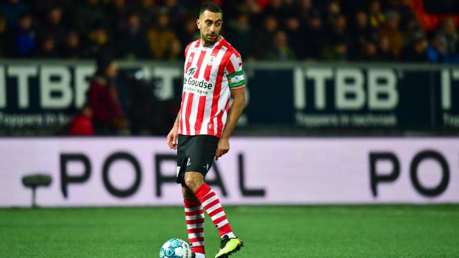Sparta-aanvoerder Adil Auassar stopt na dit seizoen