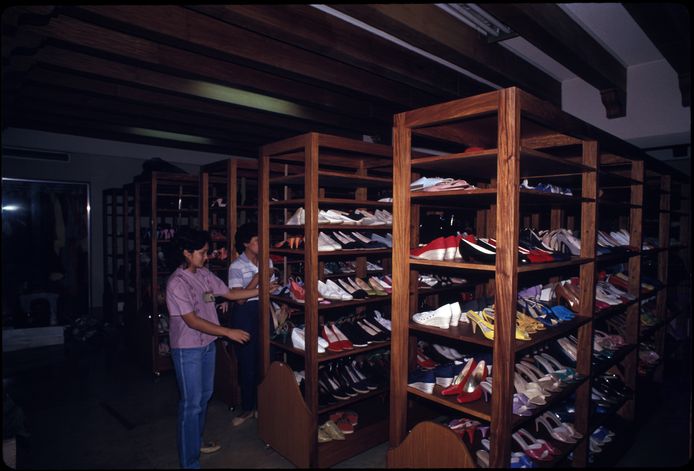 Collezione di scarpe Imelda Marcos.