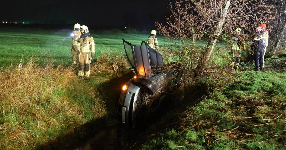 Bestuurder vlucht weg na dodelijk ongeval op toerit A59, later onder de modder teruggevonden.