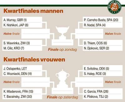 Stan Wawrinka als laatste naar kwartfinale
