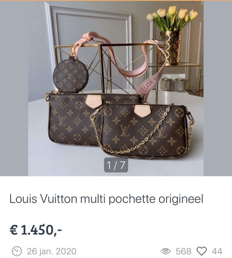 Louis Vuitton vaas tas