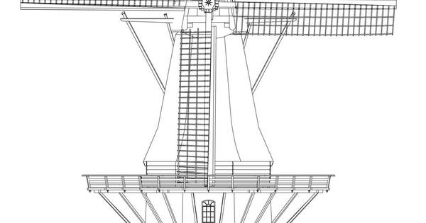 Kleurwedstrijd Met Daams Molen Epe Destentornl