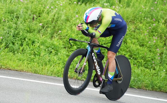 Het goud was voor Primoz Roglic