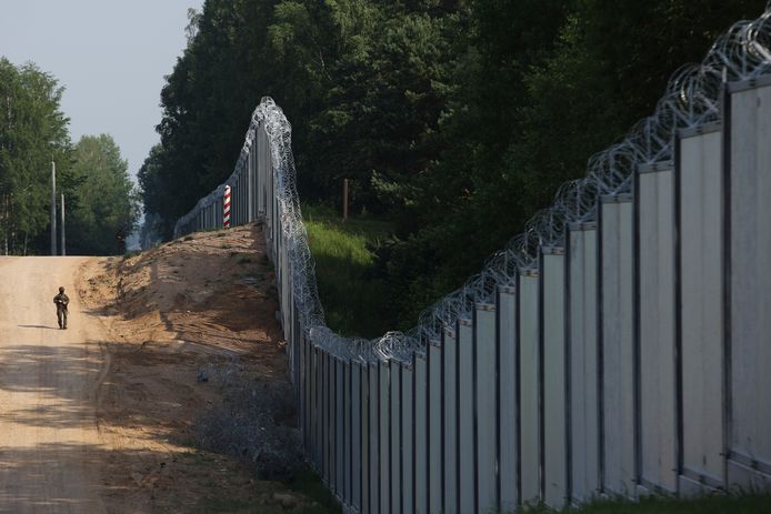 De Pools-Wit-Russische grens.