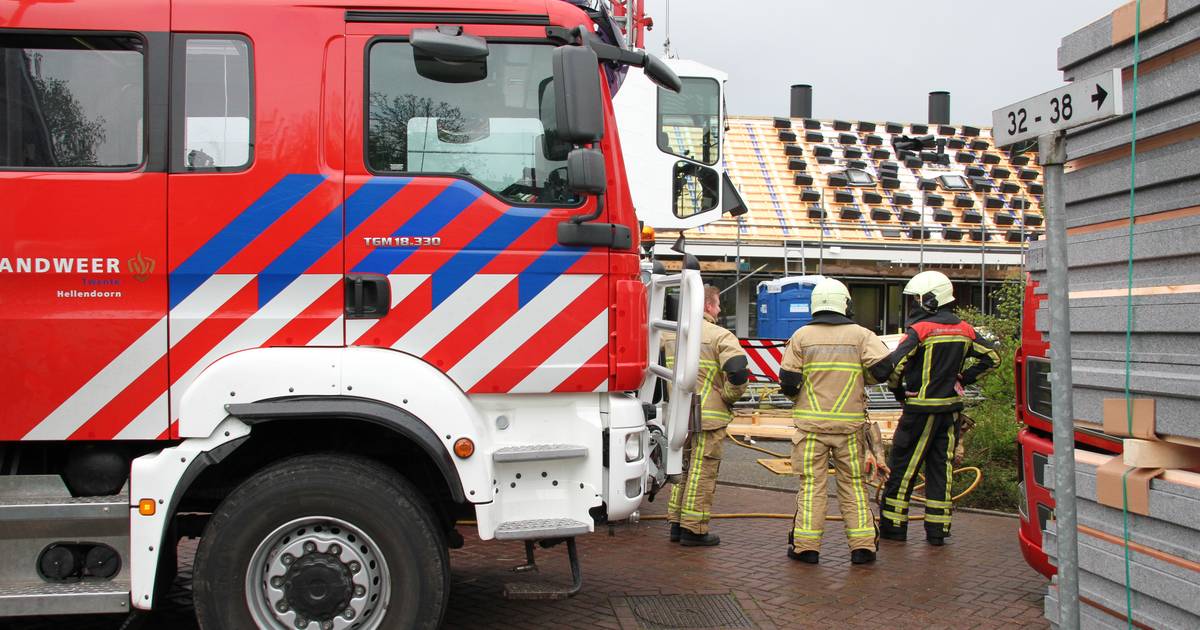 Gaslek zorgt voor stankoverlast aan De Bloeven in Hellendoorn.