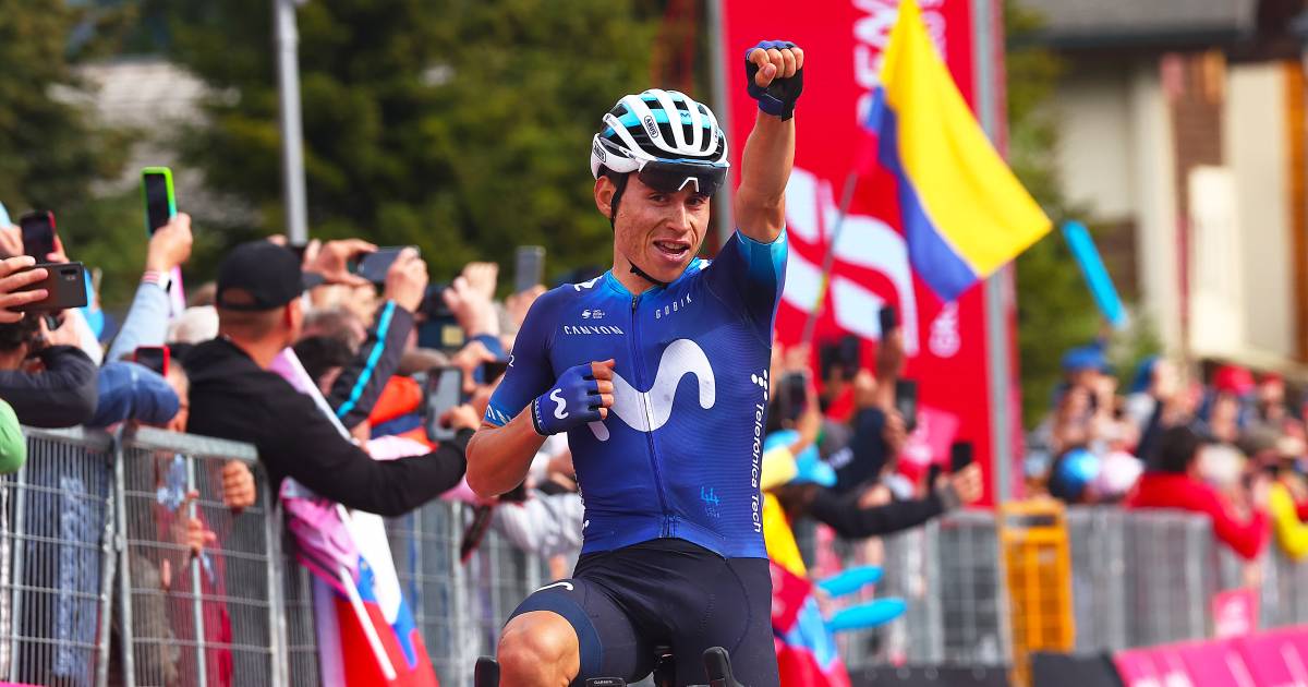 Einer Rubio wins the thirteenth stage of the Giro d’Italia, few changes at the top of the classification |  Giro