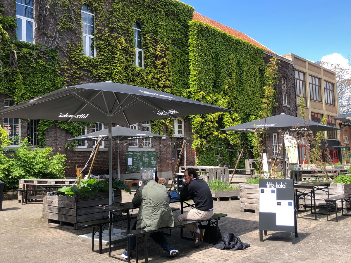 REEKS  mooiste stadsterrassen Leuven Hageland Foto hln be