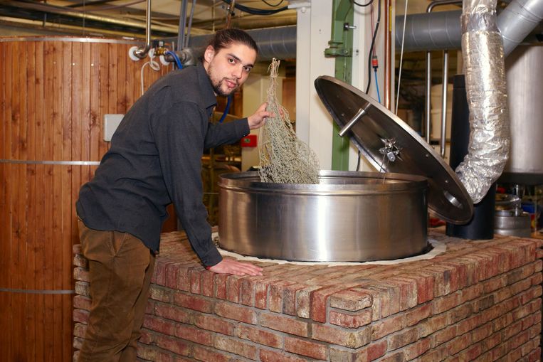 Mattias Terpstra van brouwerij Nevel. Beeld Daniel Cohen