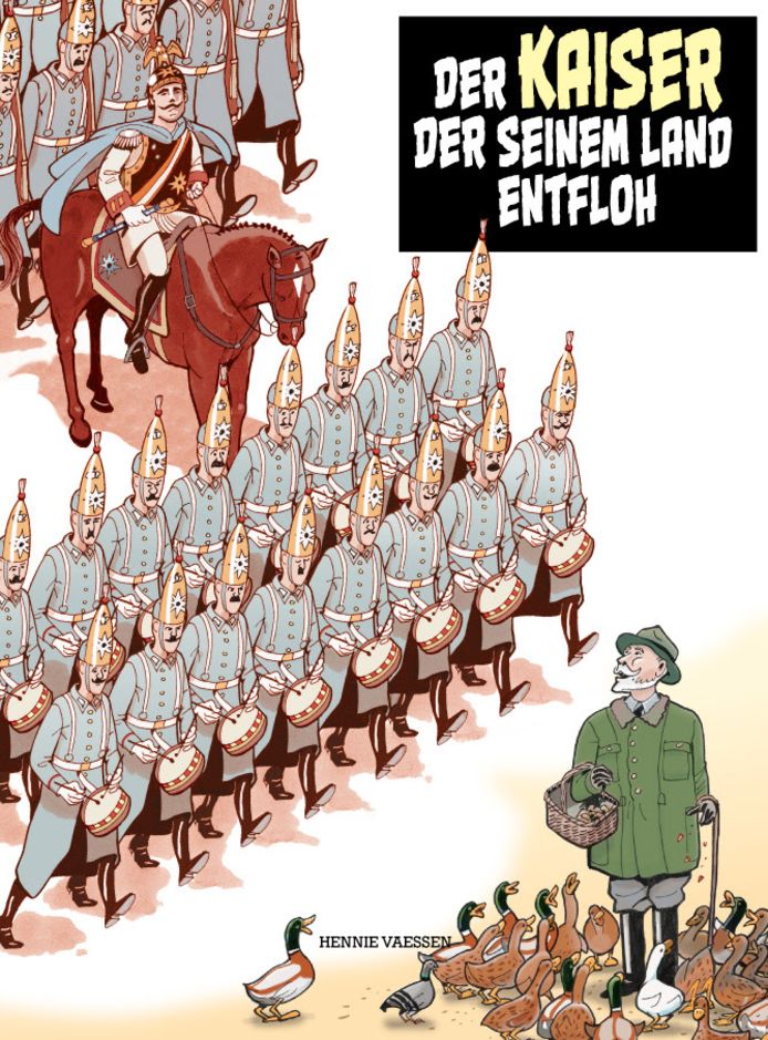 Glimmend bericht compressie Duitse versie stripboek over keizer in Amerongen | Utrechtse Heuvelrug |  gelderlander.nl