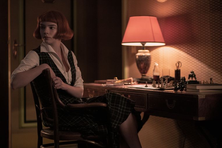 'The Queen's Gambit' Beeld Phil Bray/Netflix