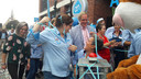 Opening van de Albert Heijn in Zevenbergen