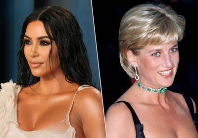 Kim Kardashian koopt hanger die nog gedragen werd door prinses Diana (en dat voor een aanzienlijk bedrag)