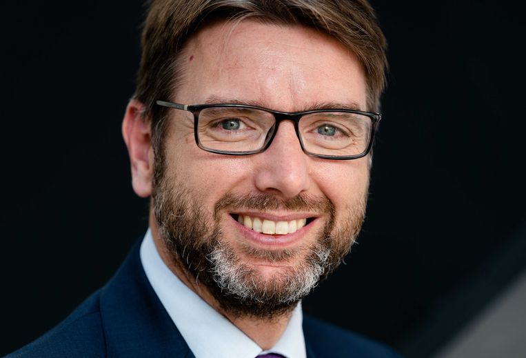 Steven van Weyenberg (D66), demissionair staatssecretaris van Infrastructuur en Waterstaat. Beeld ANP