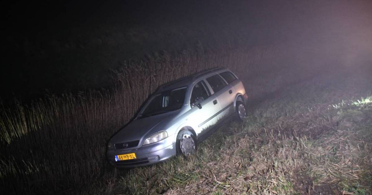 Bestuurder nergens te bekennen bij verkeersongeval in Kapelle.