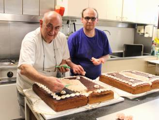 Vader en zoon Baguet maken Fiertelpeperkoek van Wattripont: “Ik neem zelf niet deel, maar loop wel zo’n twee Fiertels rond de bakovens”