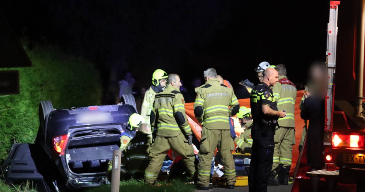 Gewonden bij ernstig ongeluk bij Lunteren, twee traumahelikopters opgeroepen.