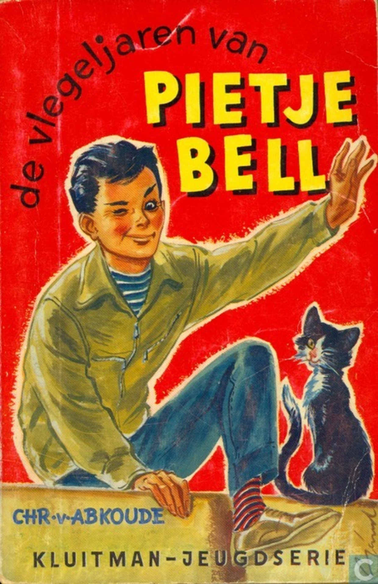 Boekomslag van Pietje Bell, een van de helden van Van Abkoude. Beeld RV