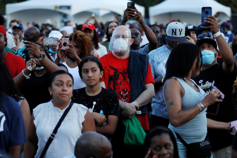 Earlier this week, several small concerts were already organized in the city, such as here in The Bronx.  Image REUTERS
