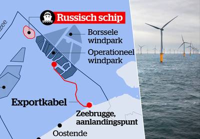Russisch schip betrapt op Noordzee: hebben Russen plannen om Belgische energie-infrastructuur te saboteren?