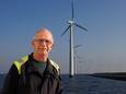 Herre van der Meulen, aan de IJsselmeerkant van het windpark