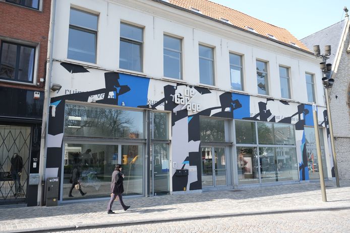 Ruimte voor actuele kunst De Garage in Mechelen.